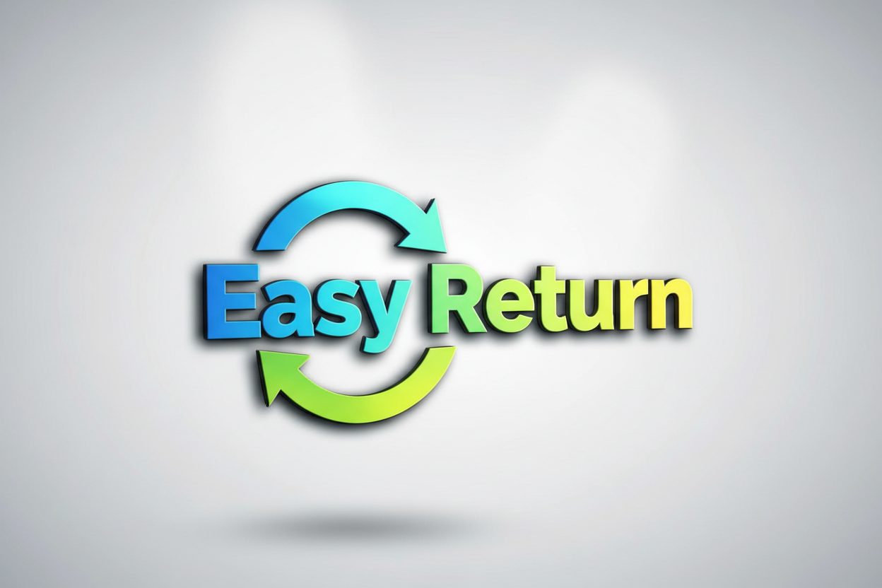 easy return make 3d logo